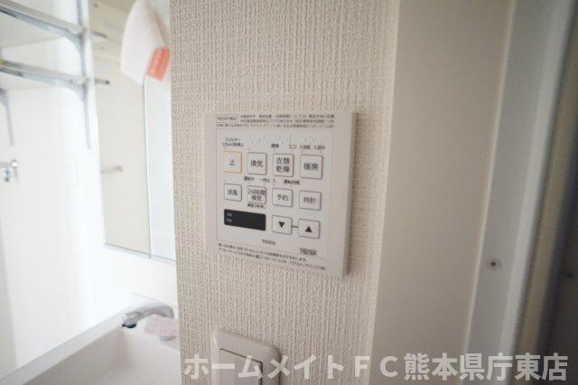 熊本市中央区帯山２丁目のアパートの設備