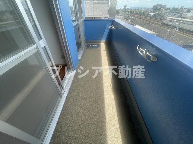 サニーサイドビルのバルコニー