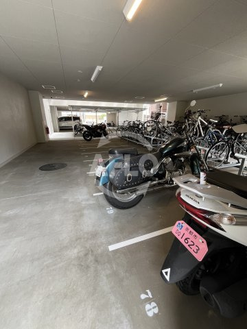 リッツ新大阪プレミアムのその他共用部分|リッツ新大阪プレミアム　バイク置き場
