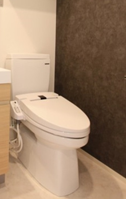 【トイレ】 | レアライズ川崎 | 落ち着いた色調のトイレです♪