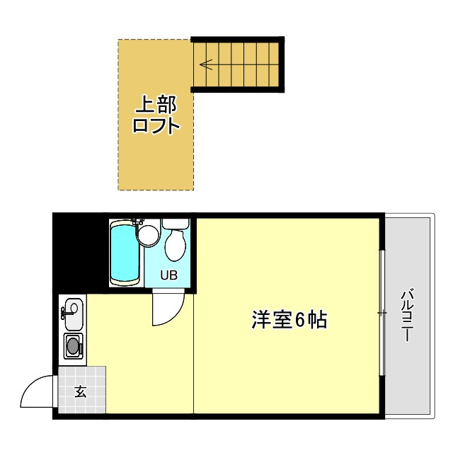 ロフティー野田の間取り