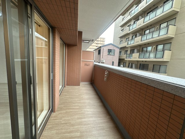 プレジオさくら夙川のバルコニー