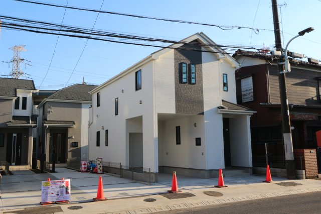 【Heartfull Town】 東大和市向原４丁目の外観|太陽で電気をつくる、エコな暮らし。（A・C号棟のみ）