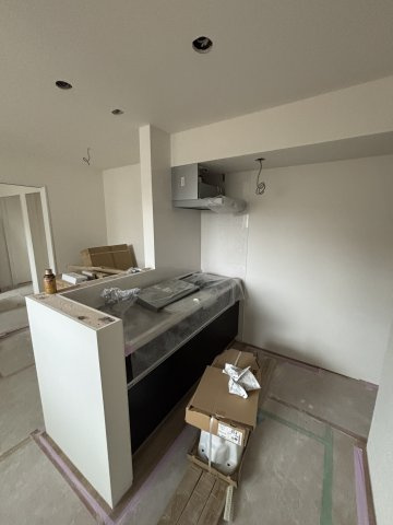 ARS篠崎のキッチン|建築中