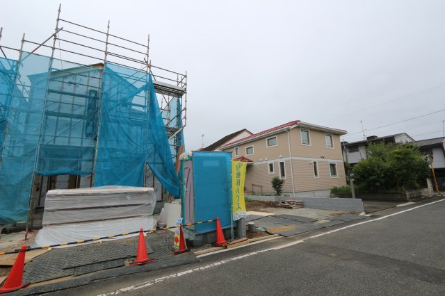 【GRAFARE　ZEH水準仕様】東大和市南街７期の外観|ヤオコーやLICOPAなど商業施設まで徒歩圏内の立地
