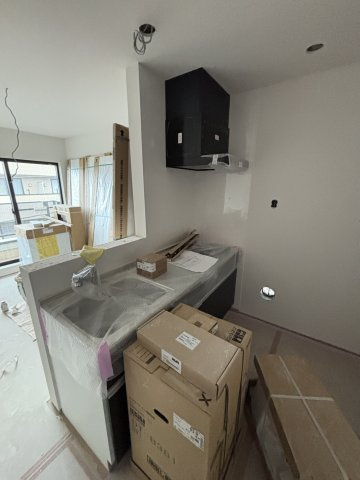 ARS篠崎のキッチン|建築中