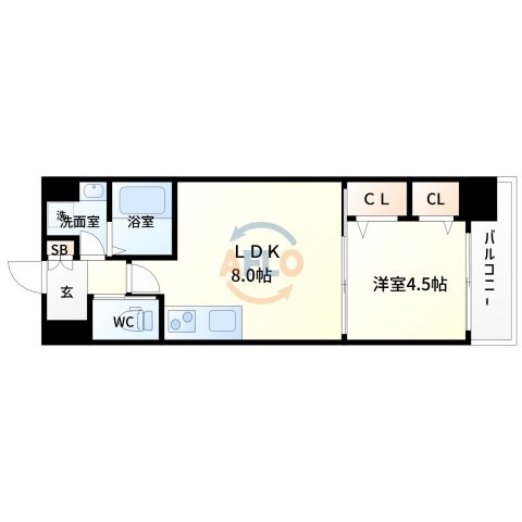 ブラービ新大阪の間取り|BRAVI新大阪　間取り