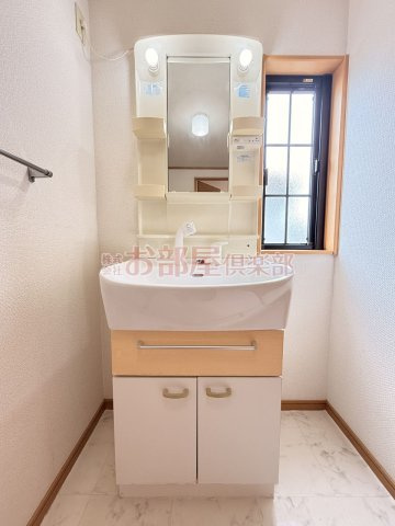 セレーノの洗面所|広い洗面スペース