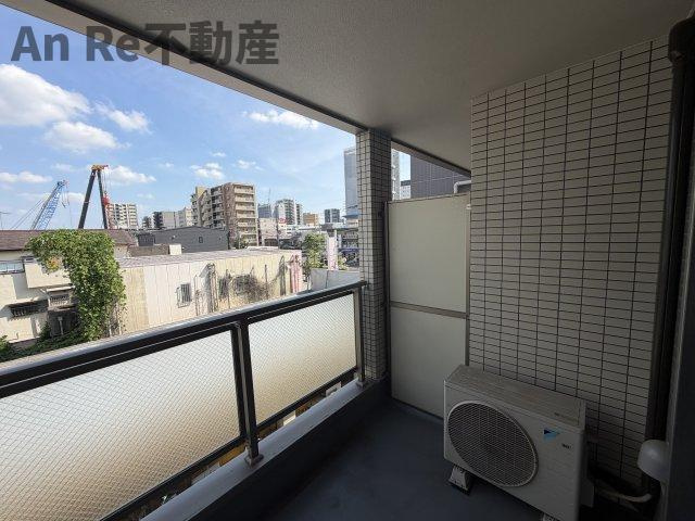 あい蘭道八番館のバルコニー