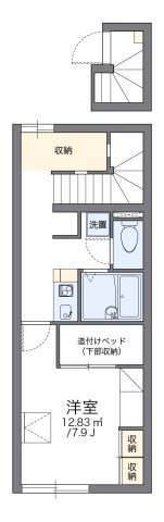 レオパレスユウキの間取り