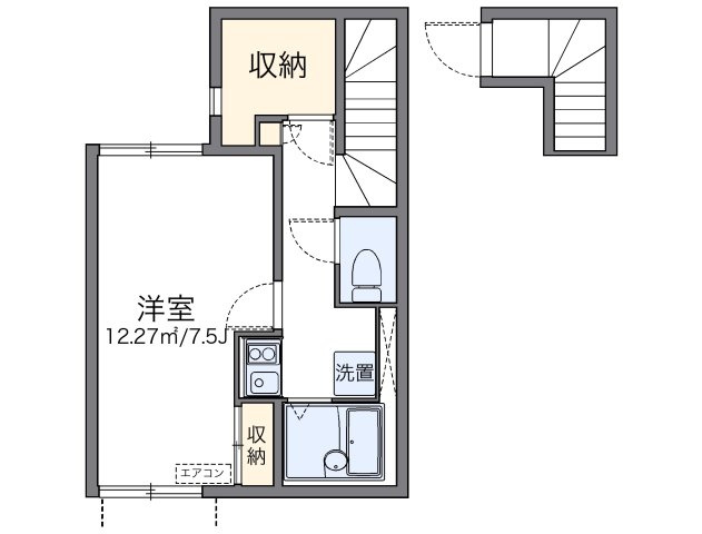 レオネクストルピナスの間取り