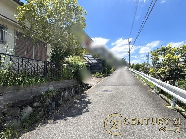 生駒郡三郷町三室１丁目の売地の前面道路含む現地写真|■現地撮影写真■