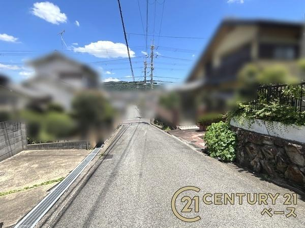 生駒郡三郷町三室１丁目の売地の前面道路含む現地写真|■現地撮影写真■