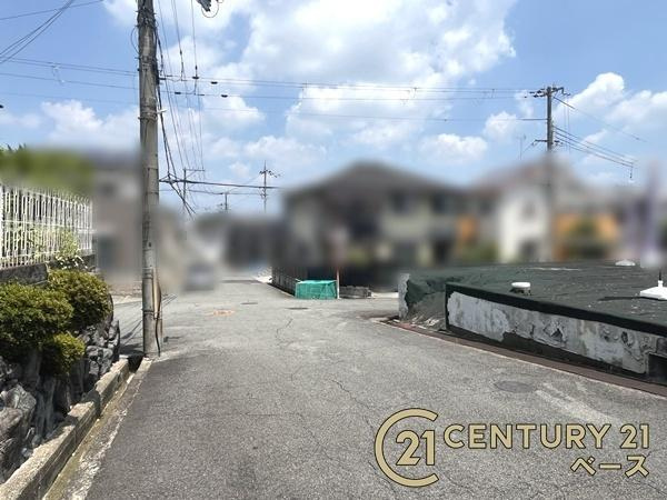 大和郡山市北郡山町の売地の前面道路含む現地写真|■現地撮影写真■