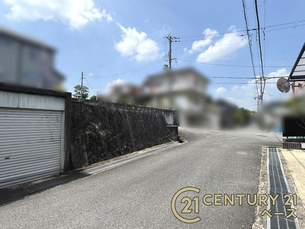 大和郡山市北郡山町の売地の前面道路含む現地写真|■現地撮影写真■