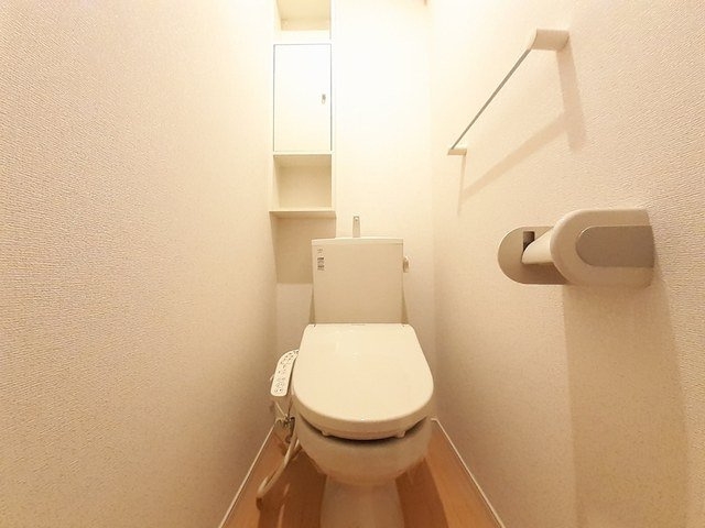 シエル　ブルーのトイレ|落ち着いた色調のトイレです