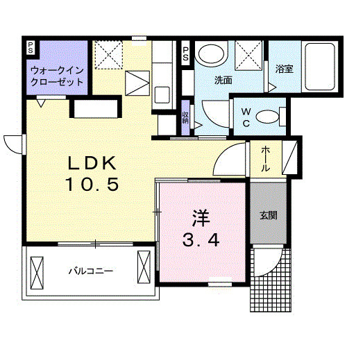 サン　ココネの間取り