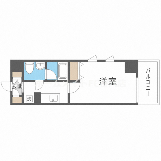 【間取り】 | S-FORT江坂垂水町
