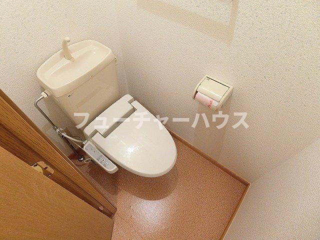 クレール久慈のトイレ|シンプルで使いやすいトイレです
