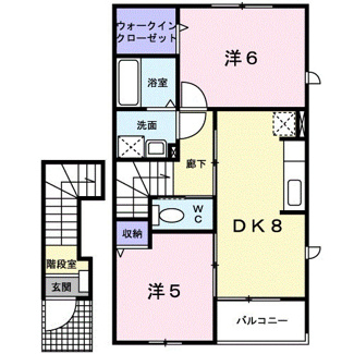 【間取り】 | リバーストーンＡ