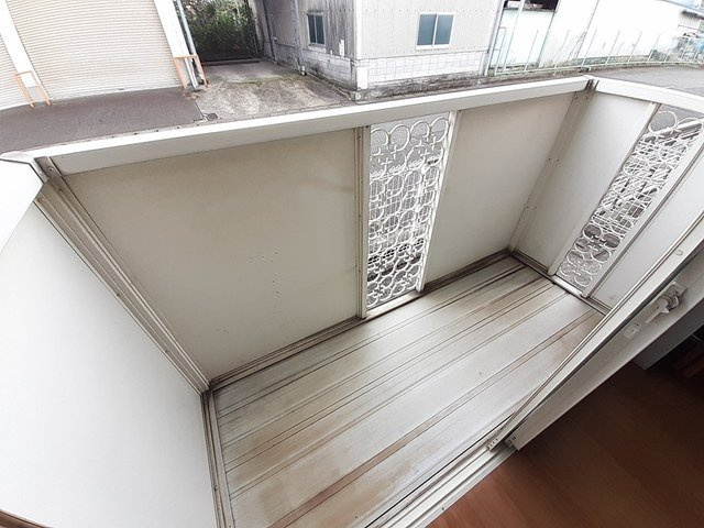エルムＡのバルコニー