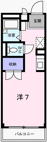 サンフレッチェ南条Ｂの間取り