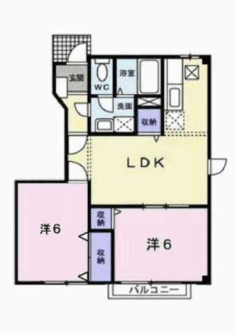 ロシェラシーヌの間取り