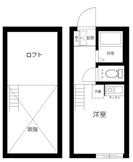【間取り】 | パークヒルズ白楽
