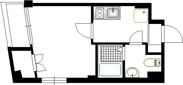 大田区東六郷１丁目の賃貸マンションの間取り
