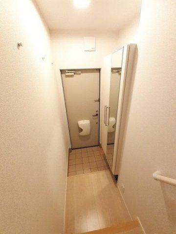 ポポラーレＡの玄関