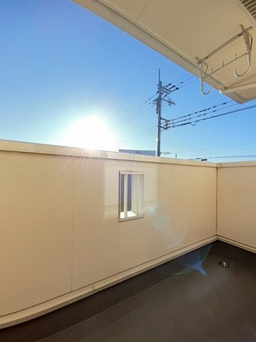 ドリームタウンＡのバルコニー|広々としたバルコニーです