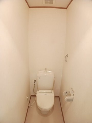 【トイレ】 | ハイステージＫＭＭ | ゆったりとした空間のトイレです