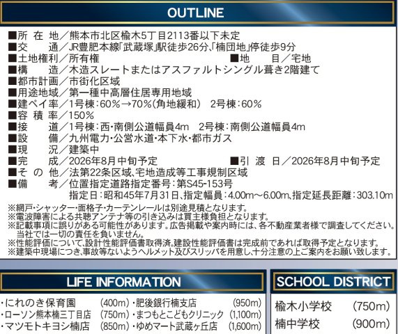 クレイドルガーデン／北区楡木第７／１号棟のその他