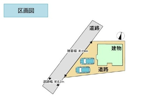 中古戸建　熊谷市久保島1412-5（期間限定現況販売）の区画図