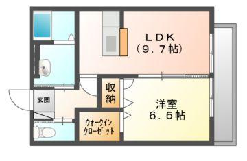 マストゥーラ妹尾の間取り