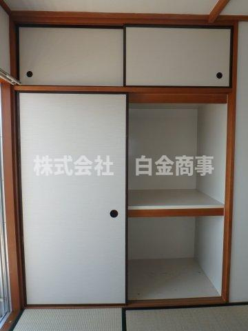 ガーデンスクエア北坂戸の収納|同じ間取りの別のお部屋の写真になります