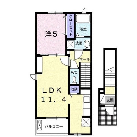 ヴァンベールⅠの間取り