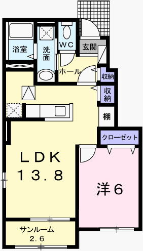 スピカⅡの間取り