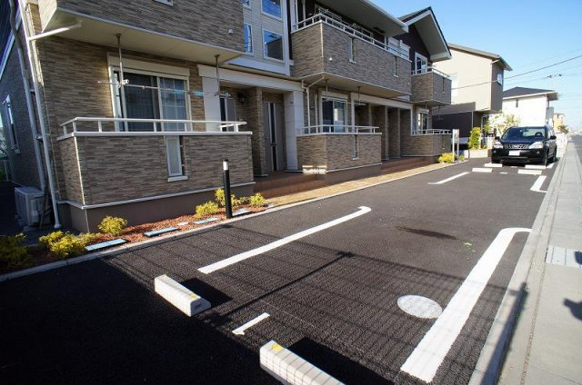 レイクマルシェの駐車場
