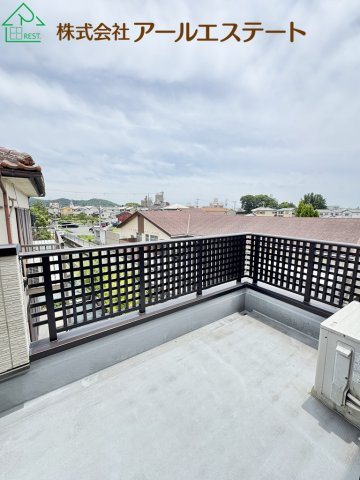 姫路市広峰1丁目　　　JR「野里駅」徒歩15分のバルコニー