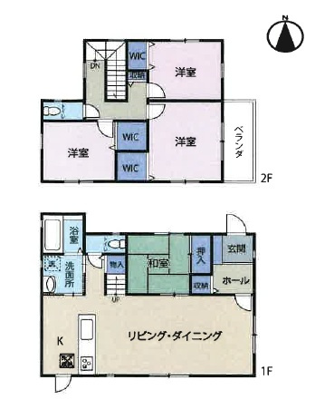 姫路市広峰1丁目　　　JR「野里駅」徒歩15分の間取り