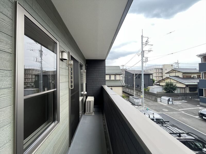 リーブルファイン奈良町Ⅱ　2号棟のバルコニー|同施工参照写真