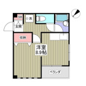 【間取り】 | オシャレなワンルームのお部屋です！