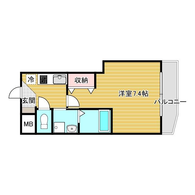AILE南茨木の間取り