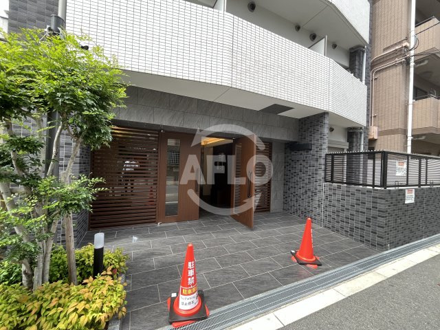 ライブカーサ上新庄のエントランス|エントランス