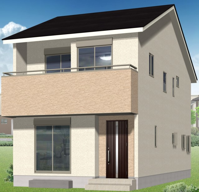 【トーヨーホーム売主/売建】前飛保町寺町ⅡＡ分譲の外観パース