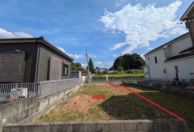【トーヨーホーム売主/売建】前飛保町寺町ⅡＡ分譲のその他|北側から見た現地土地写真