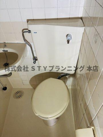 仲介手数料0円！千寿ビルのトイレ