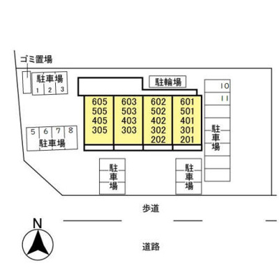 【区画図】 | ハック北戸田クレシア