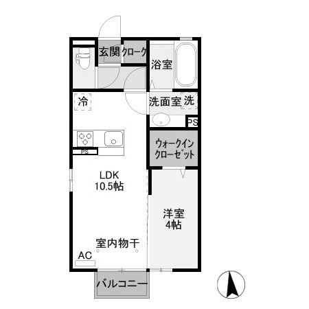 【間取り】 | クレール・シェル | クレール・シェル